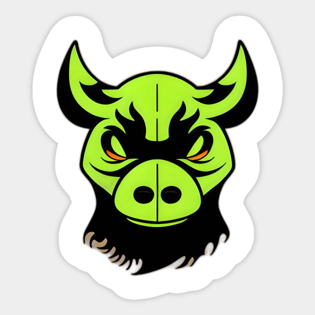 Small Monsters, Big Excitement Awaits Sticker by Gameshirts